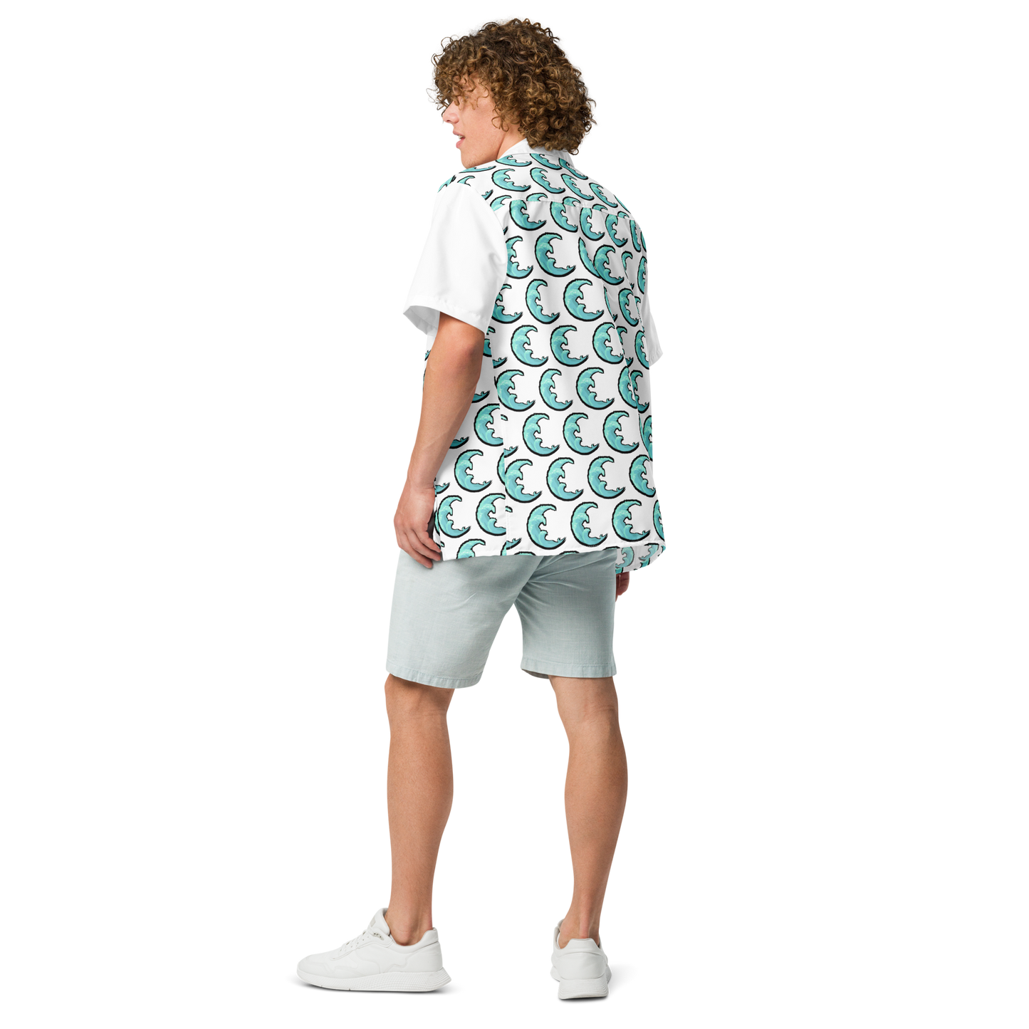 Wave Crest Hawaiian Shirt