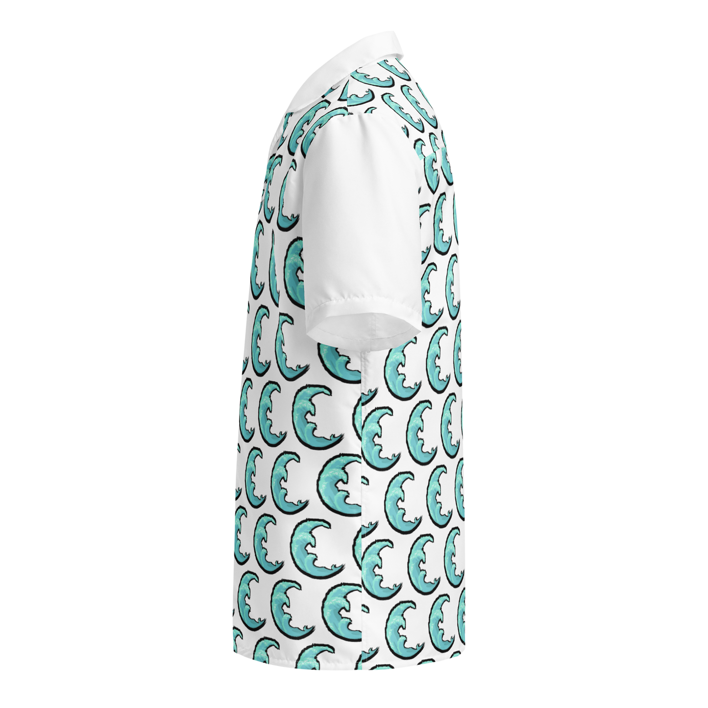 Wave Crest Hawaiian Shirt