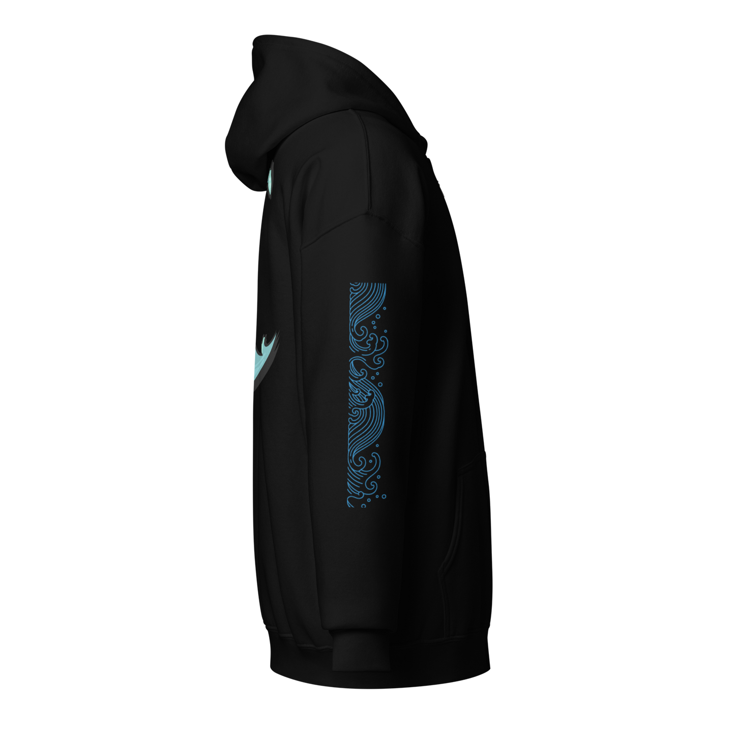 Wave Crest Zip Hoodie