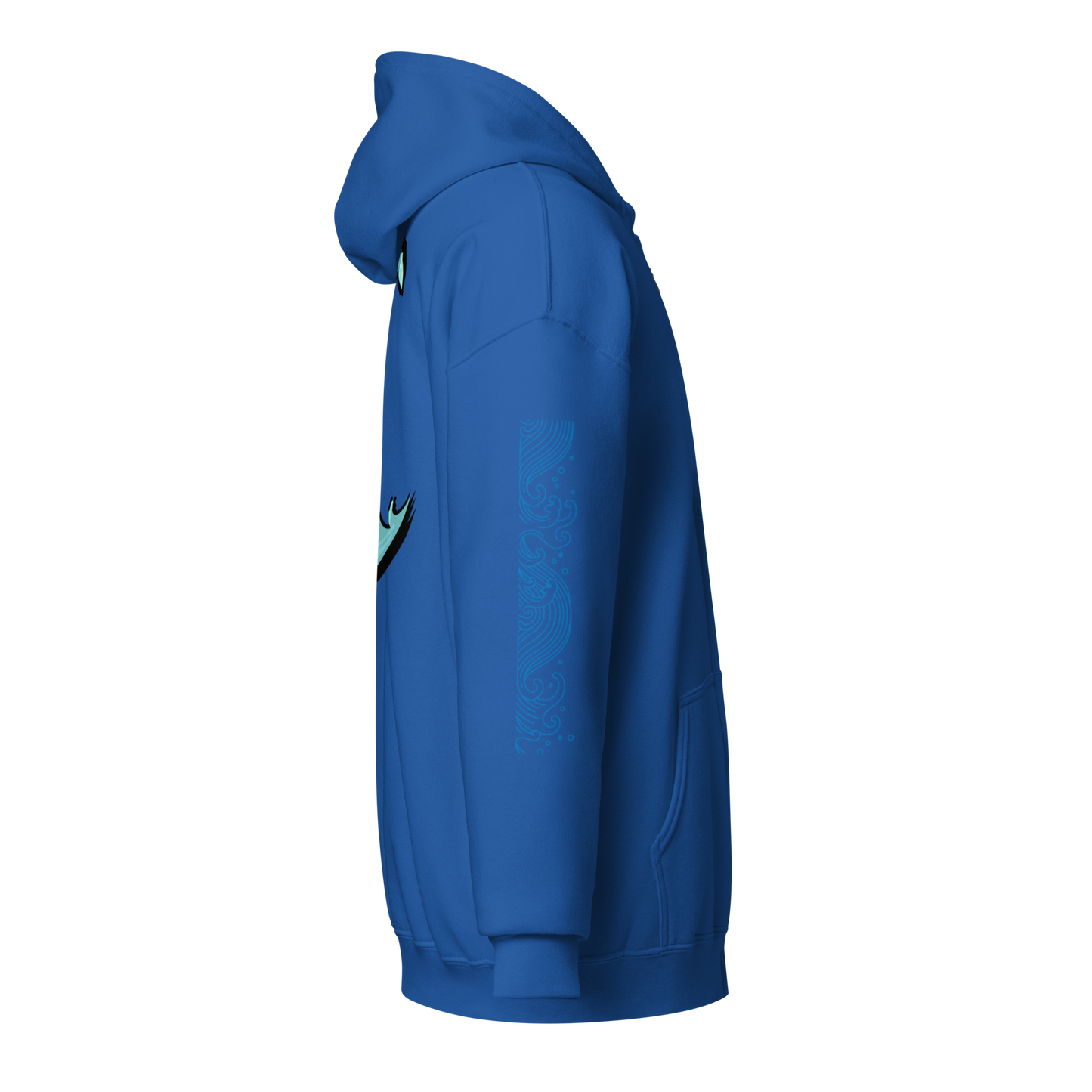 Wave Crest Zip Hoodie