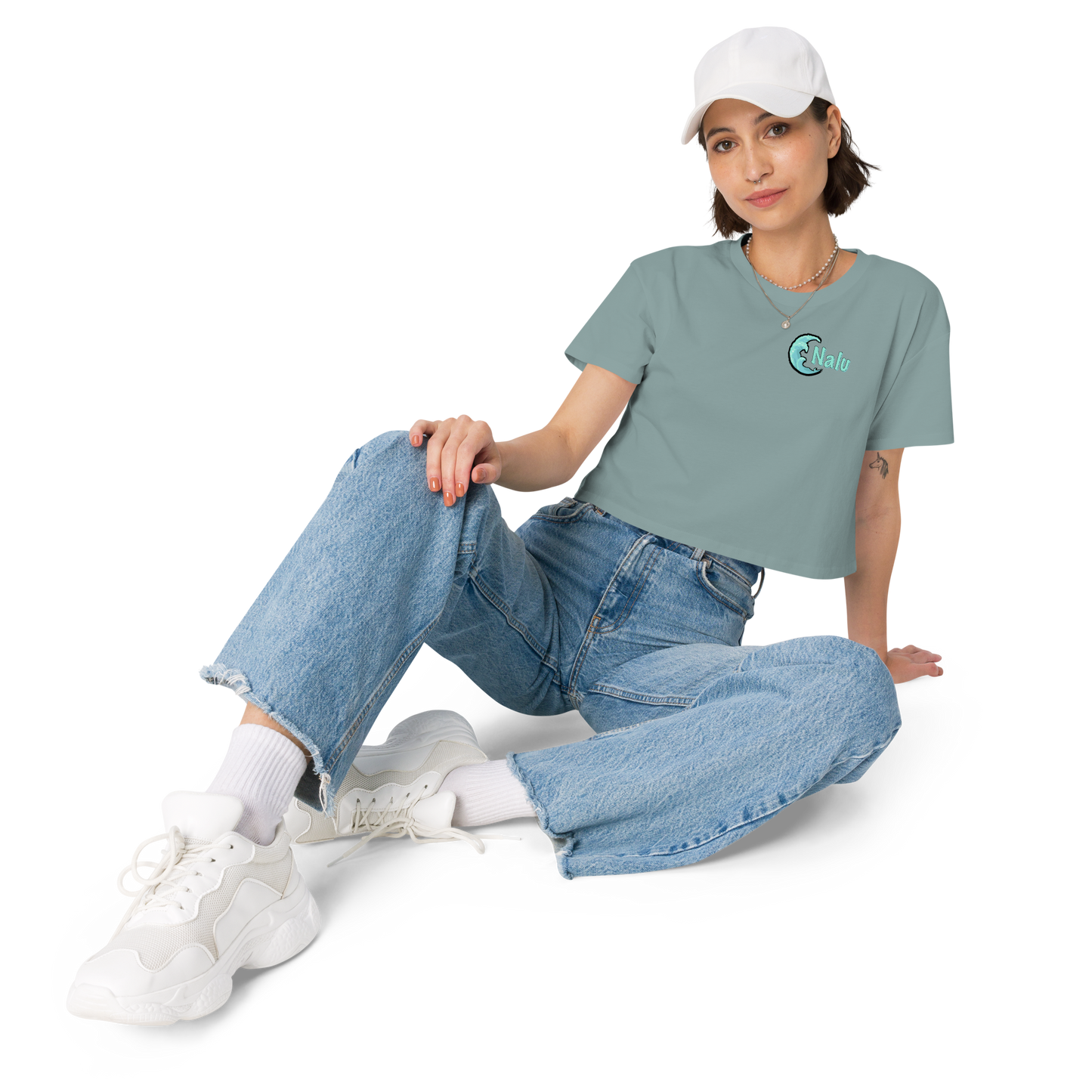 Wave Crest Crop Top